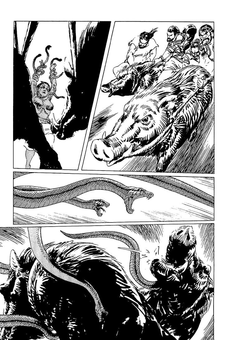 Munakata Kyouju Denkikou Chapter 38 page 7 - Chapter 38 : The Snake God's Fusion