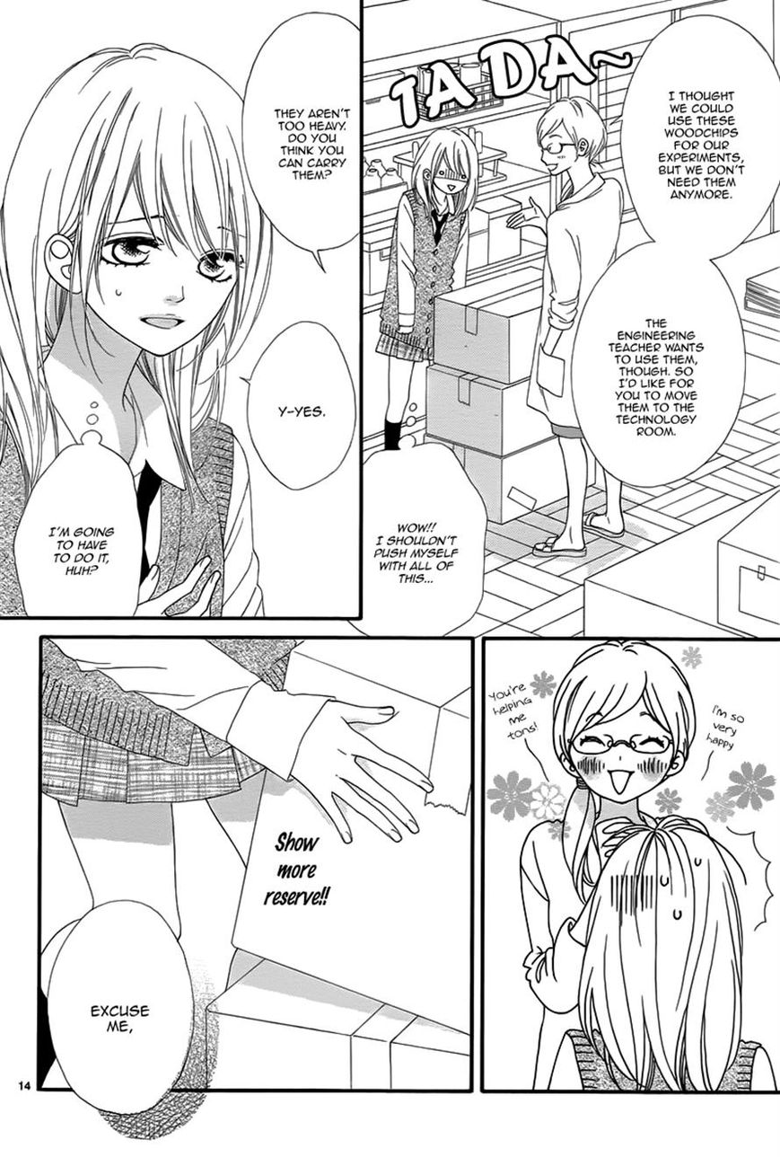 Mune ga Naru no wa Kimi no Sei Chapter 12 page 14 - Chapter 12