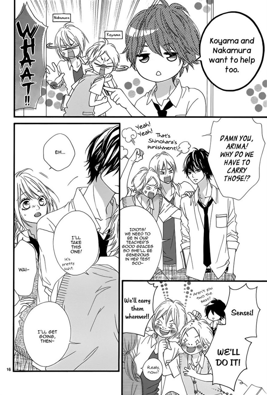 Mune ga Naru no wa Kimi no Sei Chapter 12 page 16 - Chapter 12