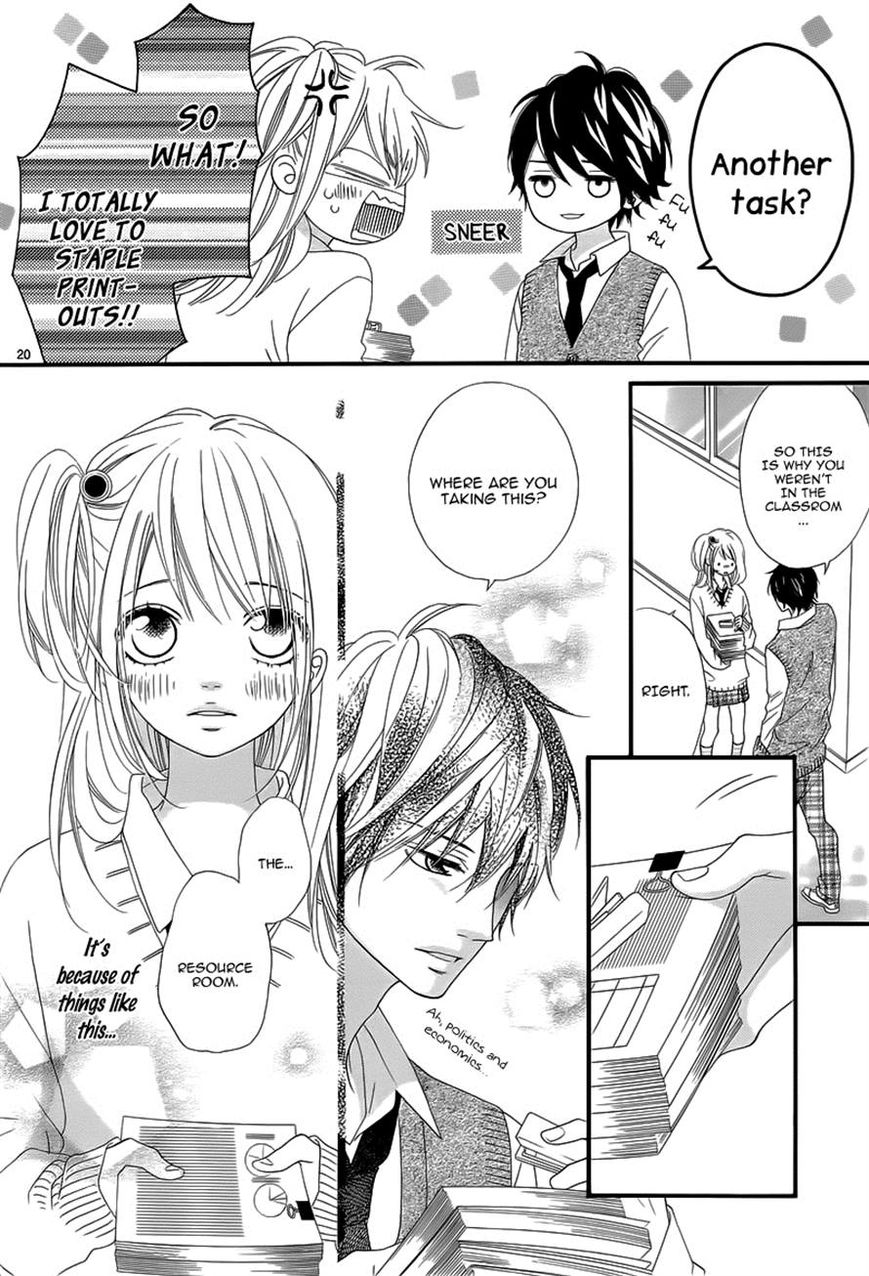 Mune ga Naru no wa Kimi no Sei Chapter 13 page 20 - Chapter 13