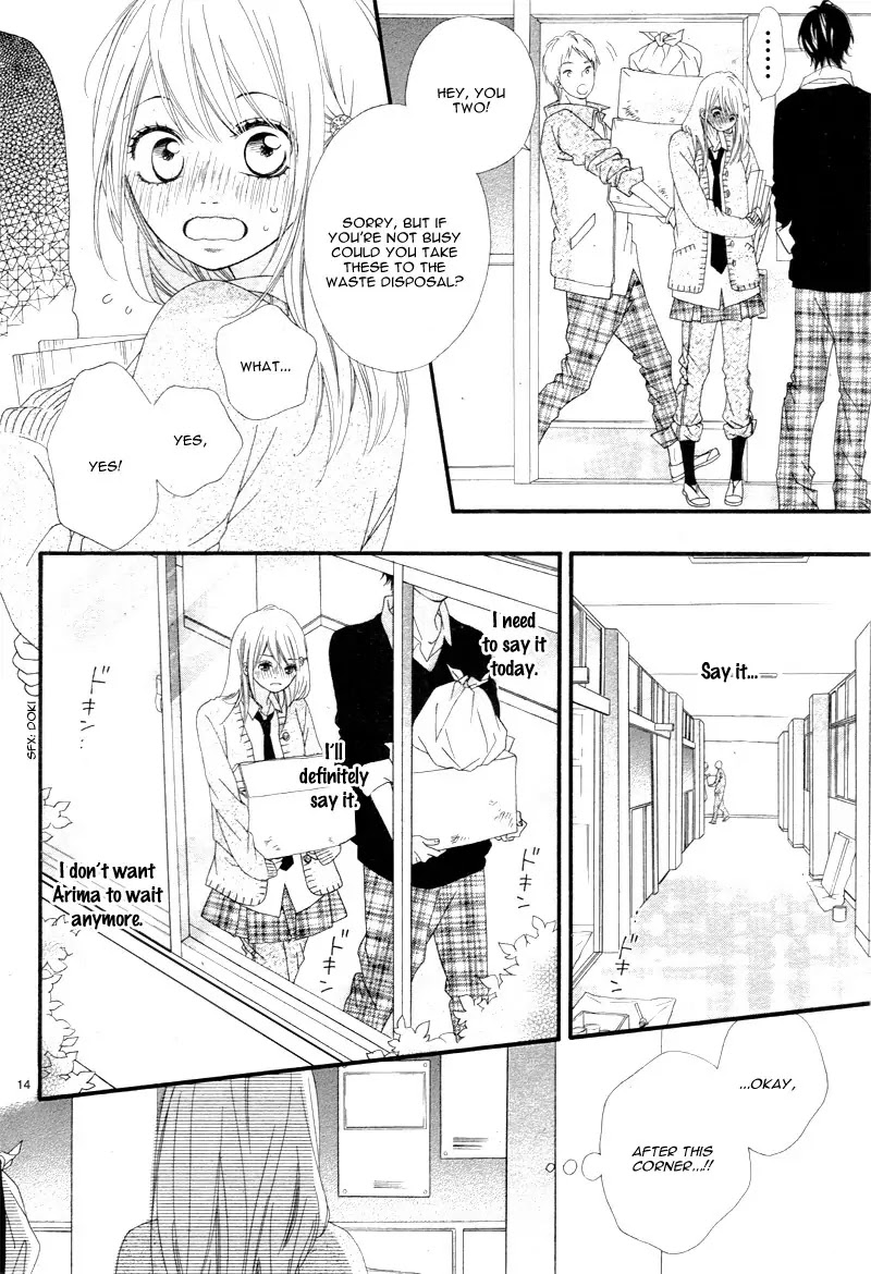 Mune ga Naru no wa Kimi no Sei Chapter 14 page 18 - Chapter 14