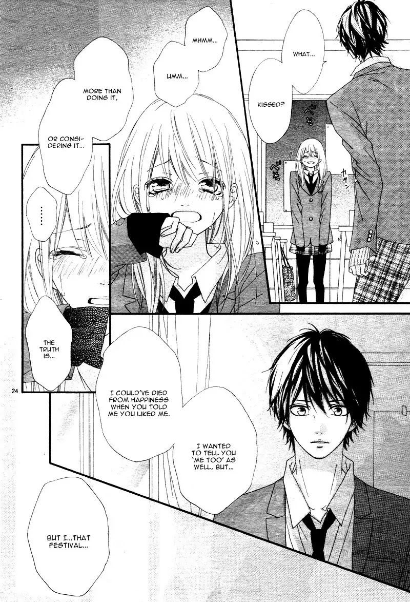 Mune ga Naru no wa Kimi no Sei Chapter 16 page 27 - Chapter 16