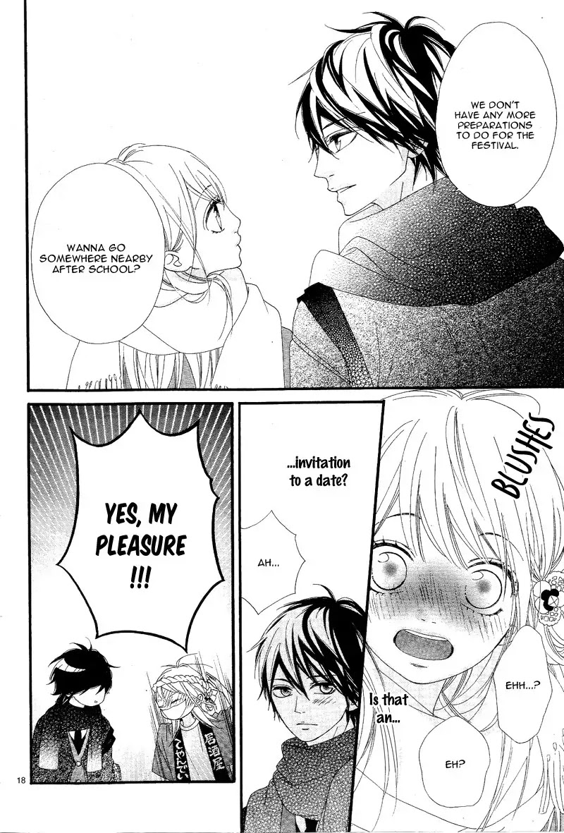 Mune ga Naru no wa Kimi no Sei Chapter 17 page 22 - Chapter 17