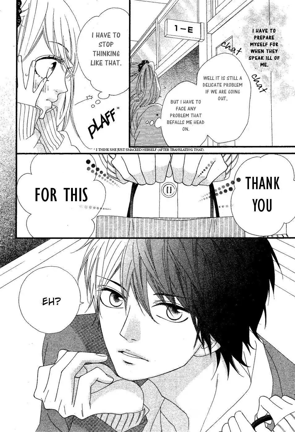 Mune ga Naru no wa Kimi no Sei Chapter 18 page 4 - Chapter 18