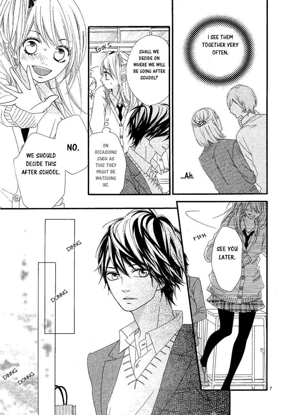 Mune ga Naru no wa Kimi no Sei Chapter 18 page 7 - Chapter 18