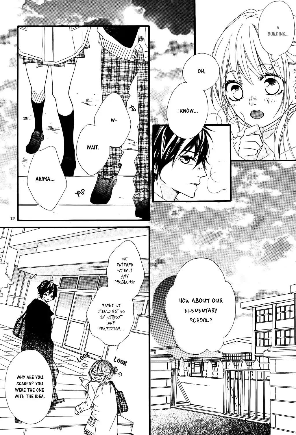 Mune ga Naru no wa Kimi no Sei Chapter 19 page 10 - Chapter 19
