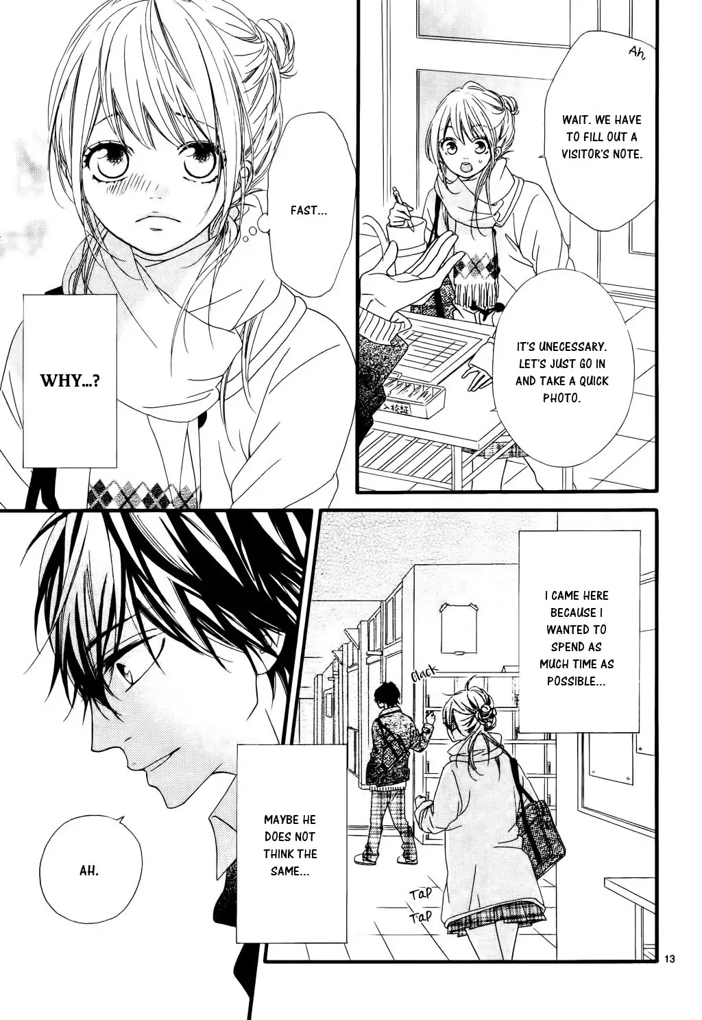 Mune ga Naru no wa Kimi no Sei Chapter 19 page 11 - Chapter 19