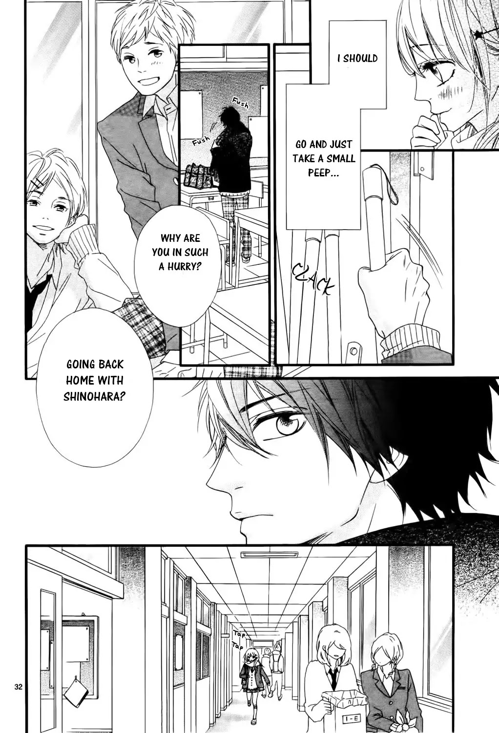 Mune ga Naru no wa Kimi no Sei Chapter 19 page 30 - Chapter 19
