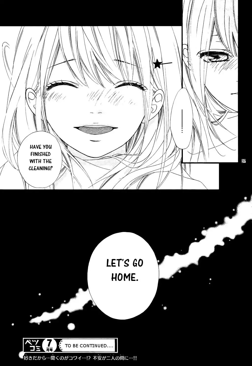 Mune ga Naru no wa Kimi no Sei Chapter 19 page 35 - Chapter 19
