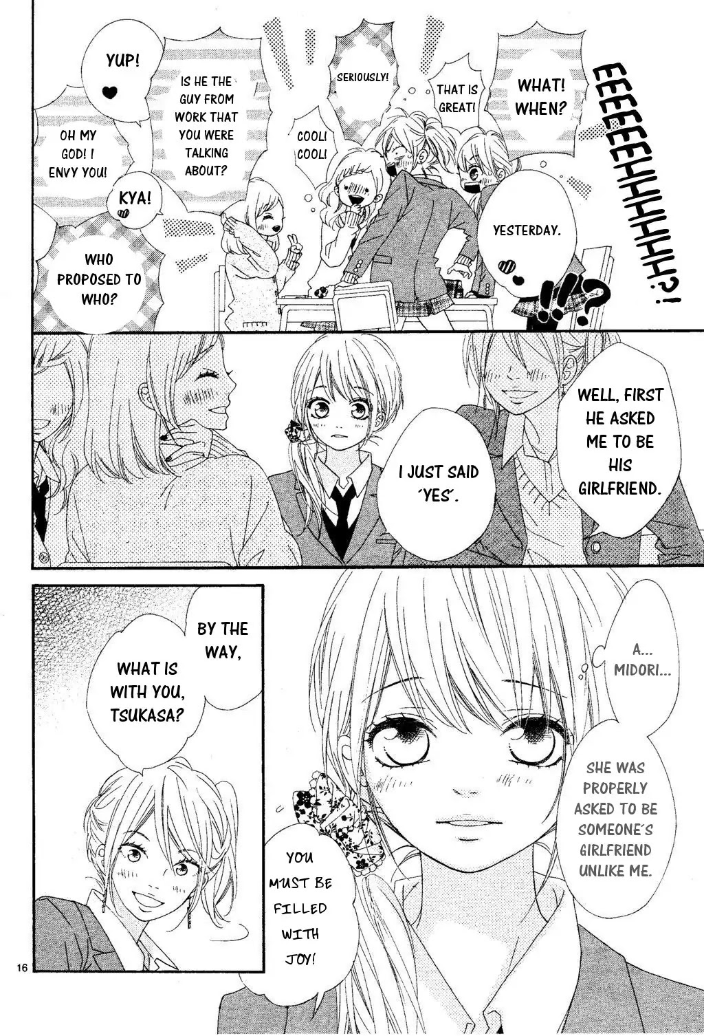 Mune ga Naru no wa Kimi no Sei Chapter 20 page 19 - Chapter 20