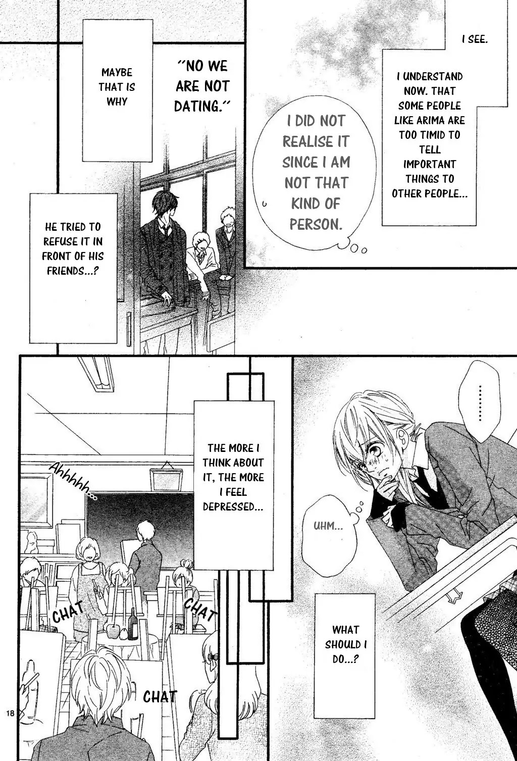 Mune ga Naru no wa Kimi no Sei Chapter 20 page 21 - Chapter 20