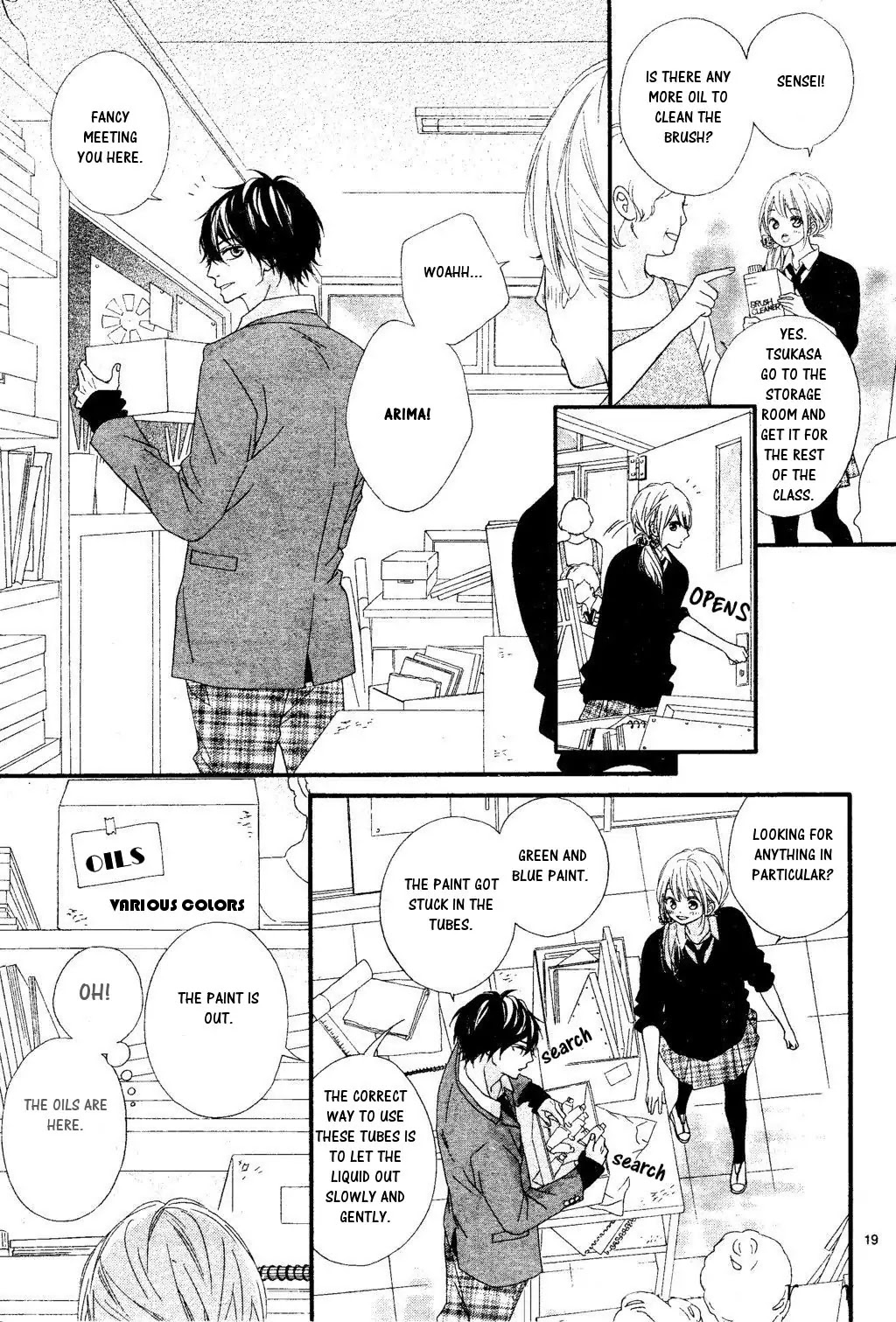Mune ga Naru no wa Kimi no Sei Chapter 20 page 22 - Chapter 20
