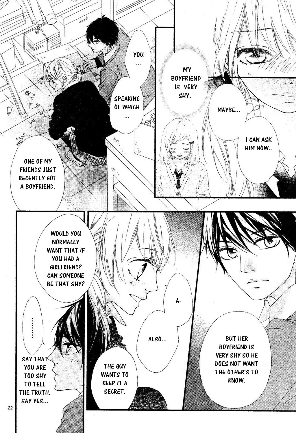 Mune ga Naru no wa Kimi no Sei Chapter 20 page 25 - Chapter 20