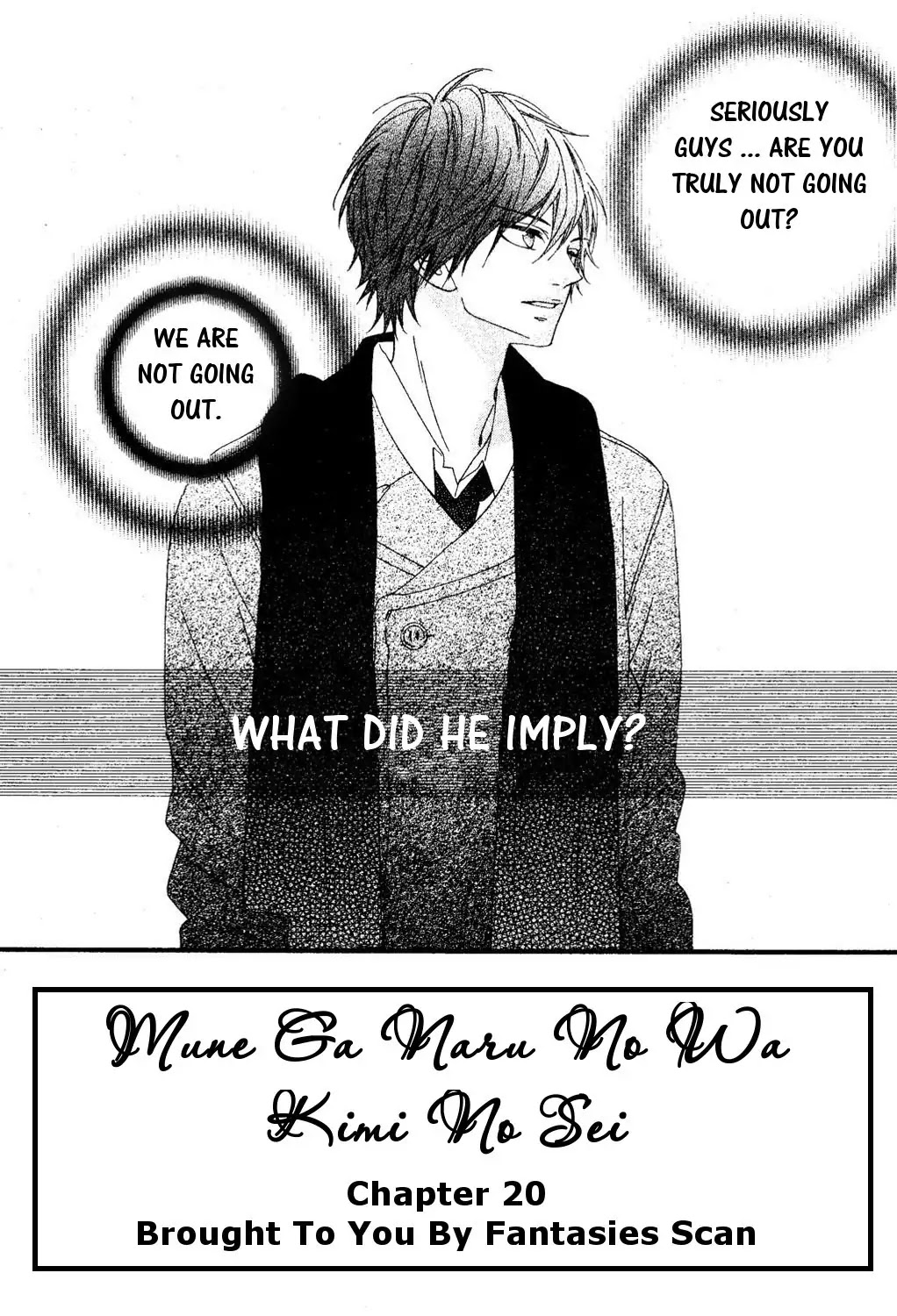 Mune ga Naru no wa Kimi no Sei Chapter 20 page 4 - Chapter 20