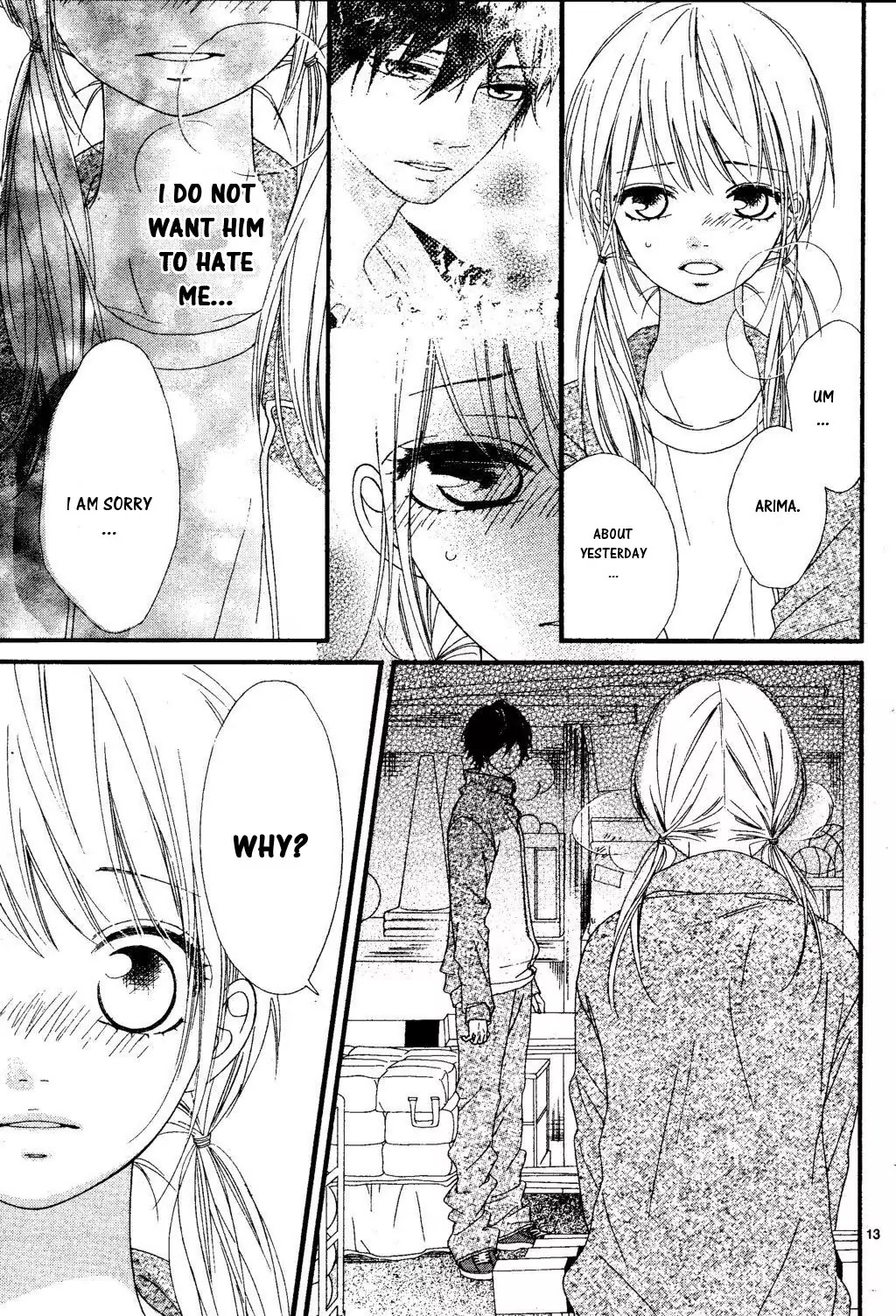 Mune ga Naru no wa Kimi no Sei Chapter 21 page 14 - Chapter 21