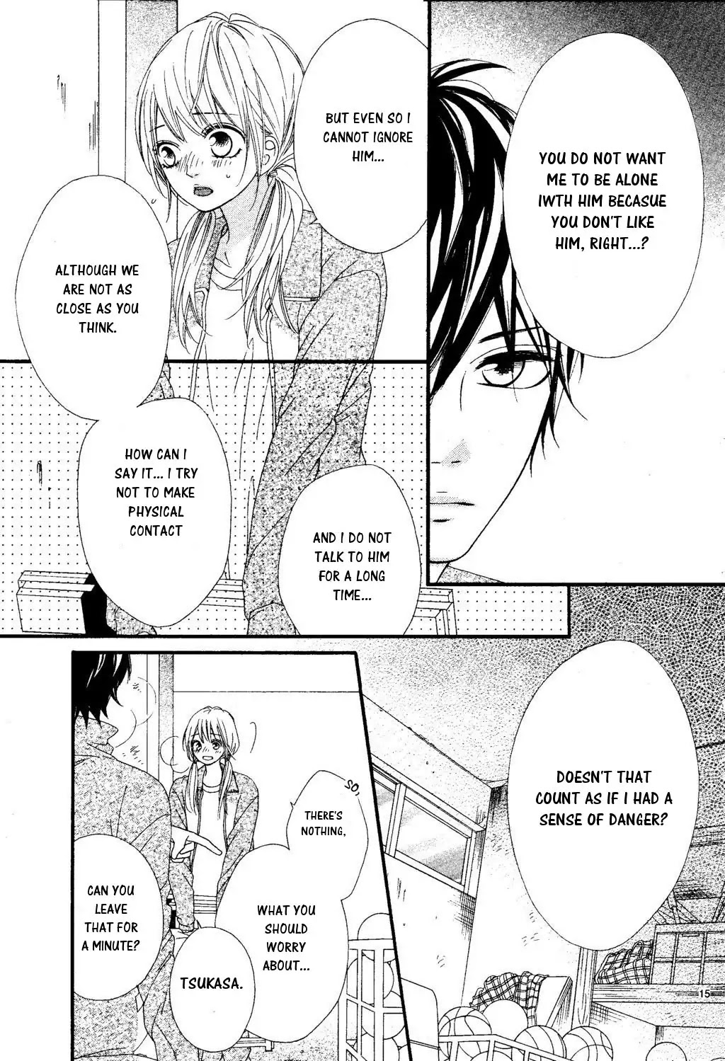 Mune ga Naru no wa Kimi no Sei Chapter 21 page 16 - Chapter 21