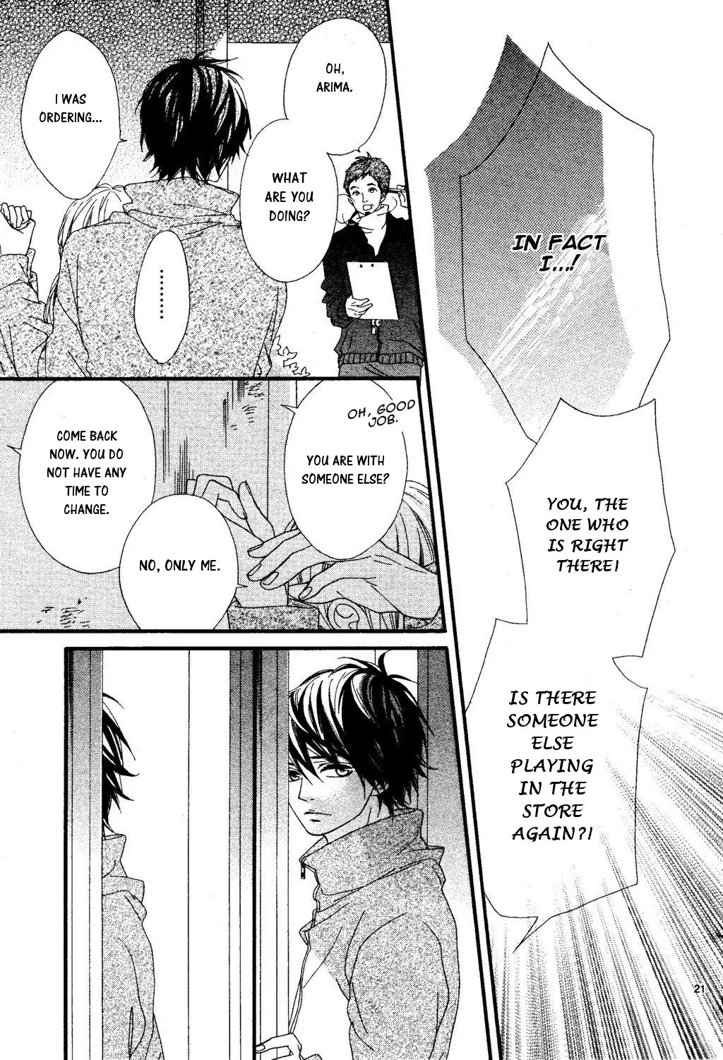 Mune ga Naru no wa Kimi no Sei Chapter 21 page 21 - Chapter 21