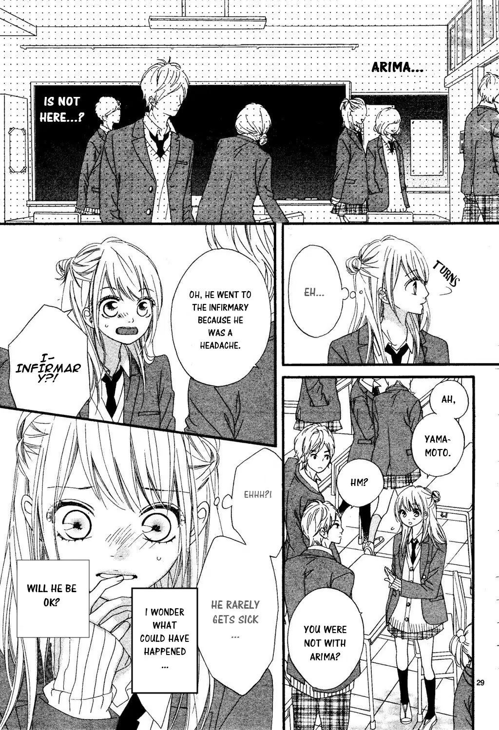 Mune ga Naru no wa Kimi no Sei Chapter 21 page 28 - Chapter 21