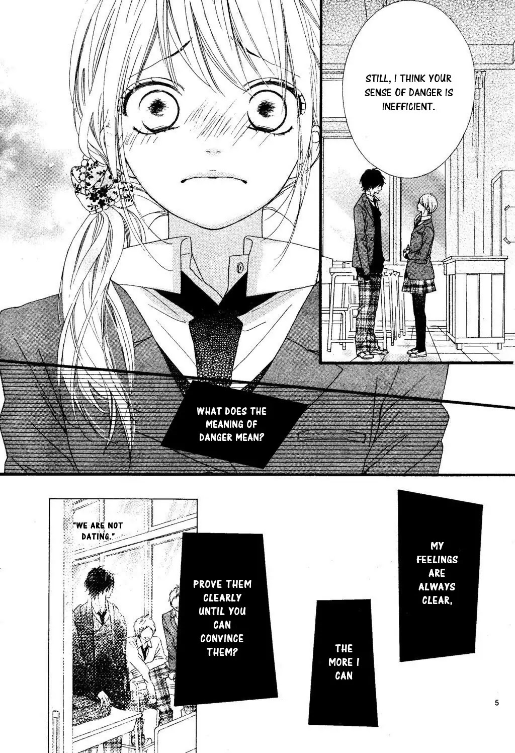 Mune ga Naru no wa Kimi no Sei Chapter 21 page 6 - Chapter 21