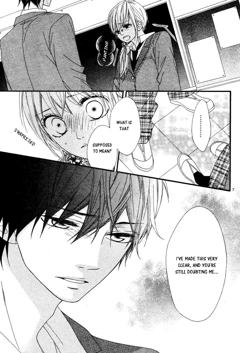 Mune ga Naru no wa Kimi no Sei Chapter 21 page 8 - Chapter 21