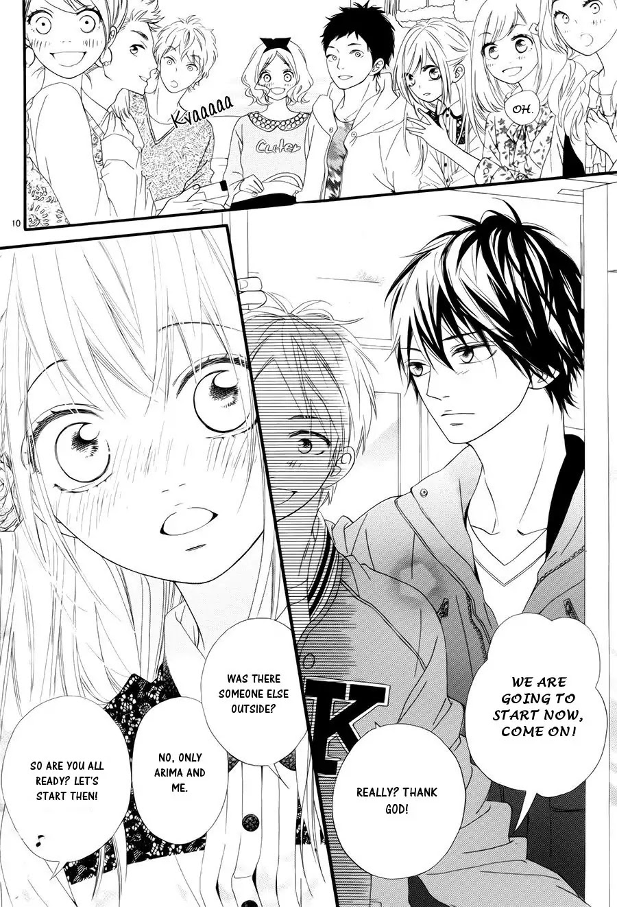 Mune ga Naru no wa Kimi no Sei Chapter 22 page 12 - Chapter 22