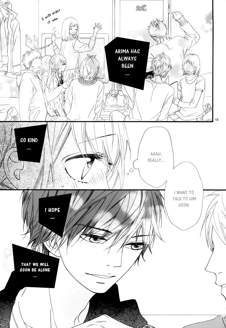 Mune ga Naru no wa Kimi no Sei Chapter 22 page 17 - Chapter 22