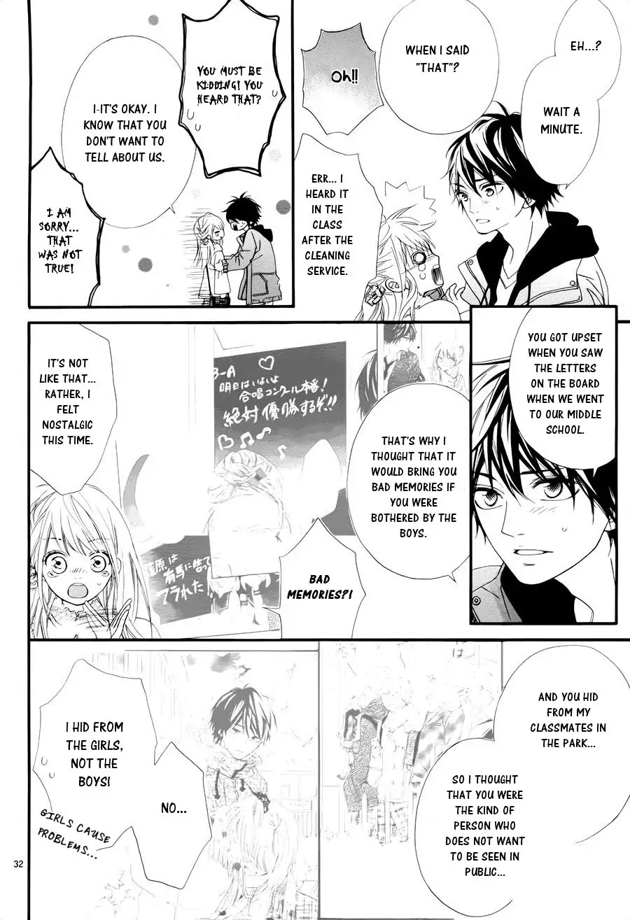 Mune ga Naru no wa Kimi no Sei Chapter 22 page 32 - Chapter 22