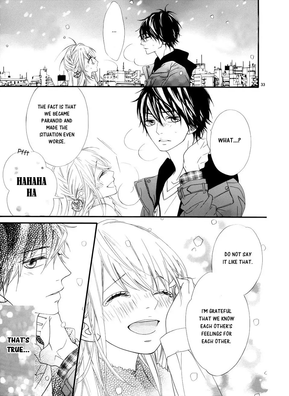 Mune ga Naru no wa Kimi no Sei Chapter 22 page 33 - Chapter 22