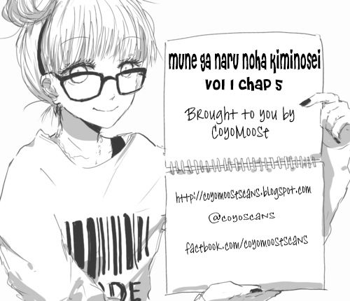 Mune ga Naru no wa Kimi no Sei Chapter 5 page 37 - Chapter 5