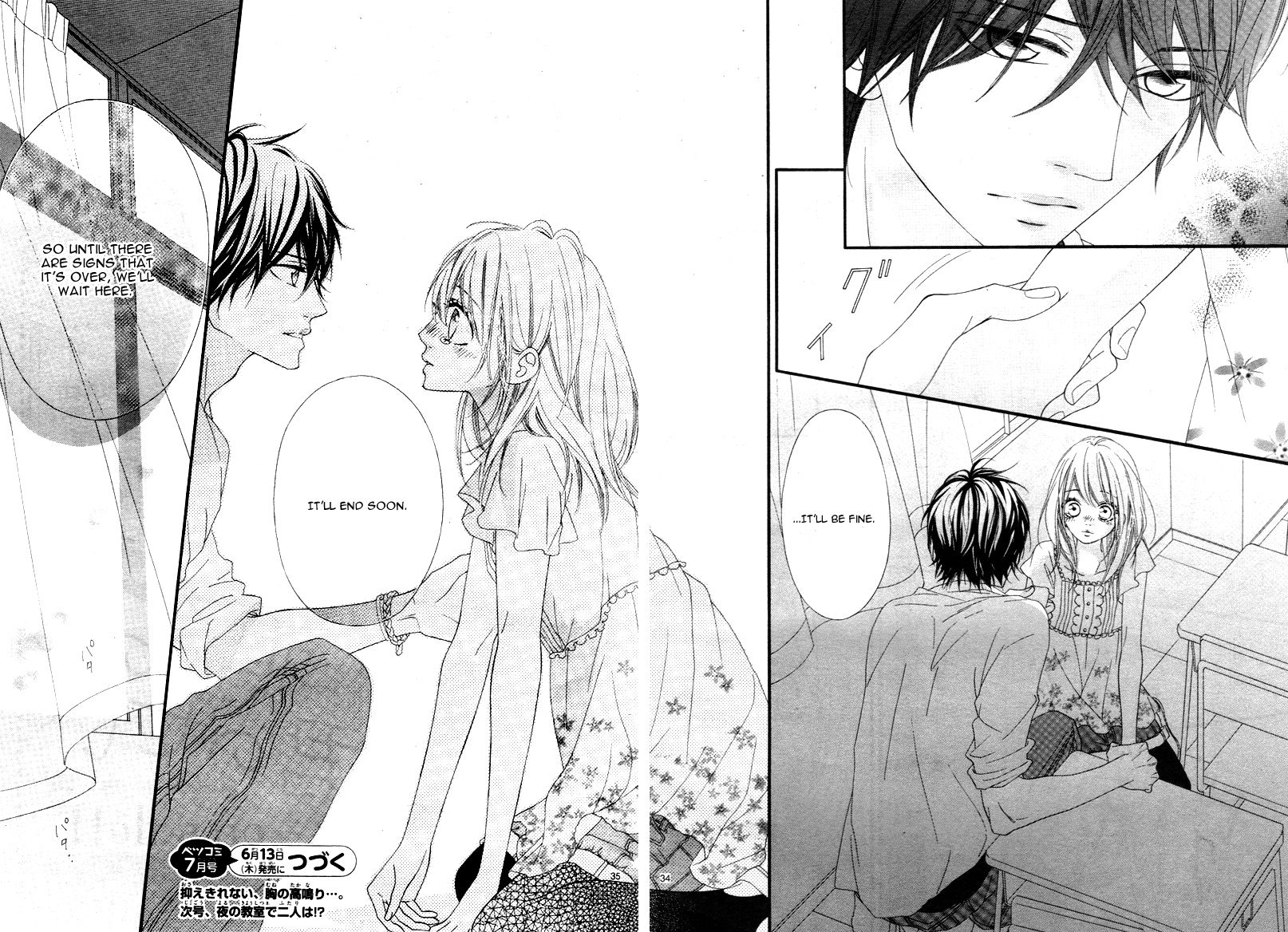 Mune ga Naru no wa Kimi no Sei Chapter 7 page 37 - Chapter 7