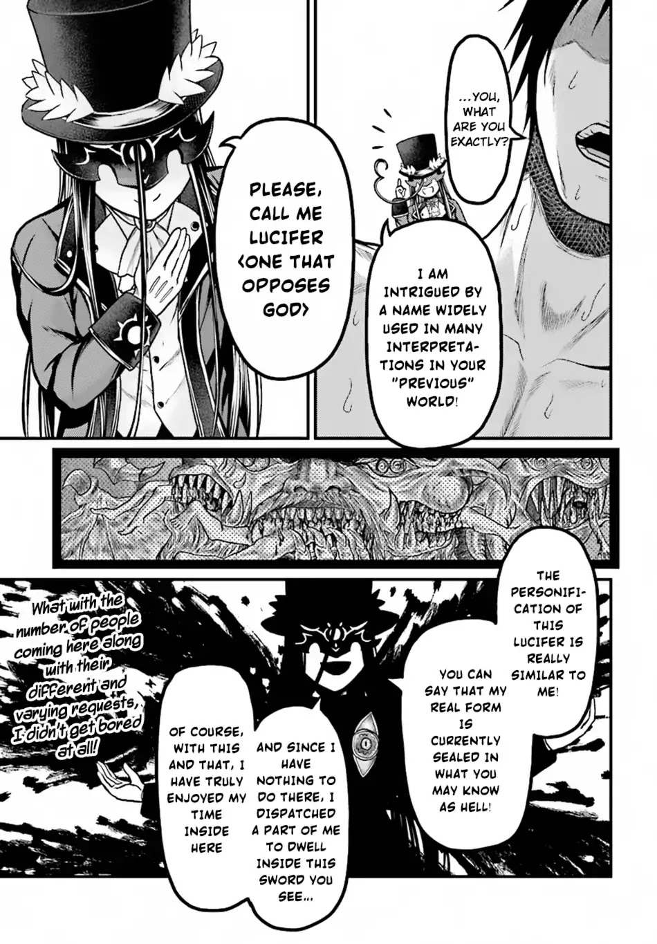 Murabito desu ga Nani ka? Chapter 20 page 8 - Chapter 20: The Devil's Negotiation
