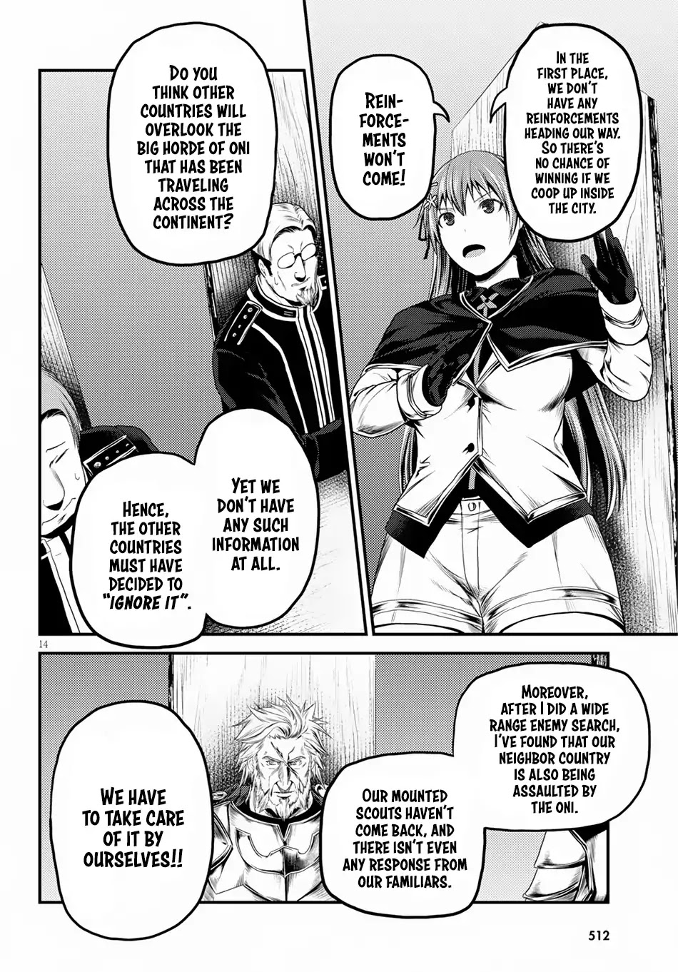 Murabito desu ga Nani ka? Chapter 27 page 15 - Chapter 27: Sachmimas Warfare 01: STRATEGY MEETING
