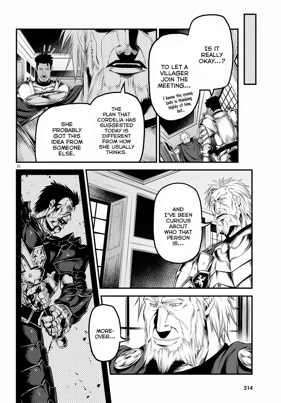 Murabito desu ga Nani ka? Chapter 27 page 17 - Chapter 27: Sachmimas Warfare 01: STRATEGY MEETING