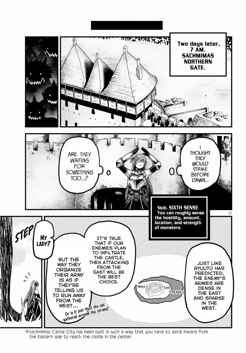 Murabito desu ga Nani ka? Chapter 27 page 22 - Chapter 27: Sachmimas Warfare 01: STRATEGY MEETING