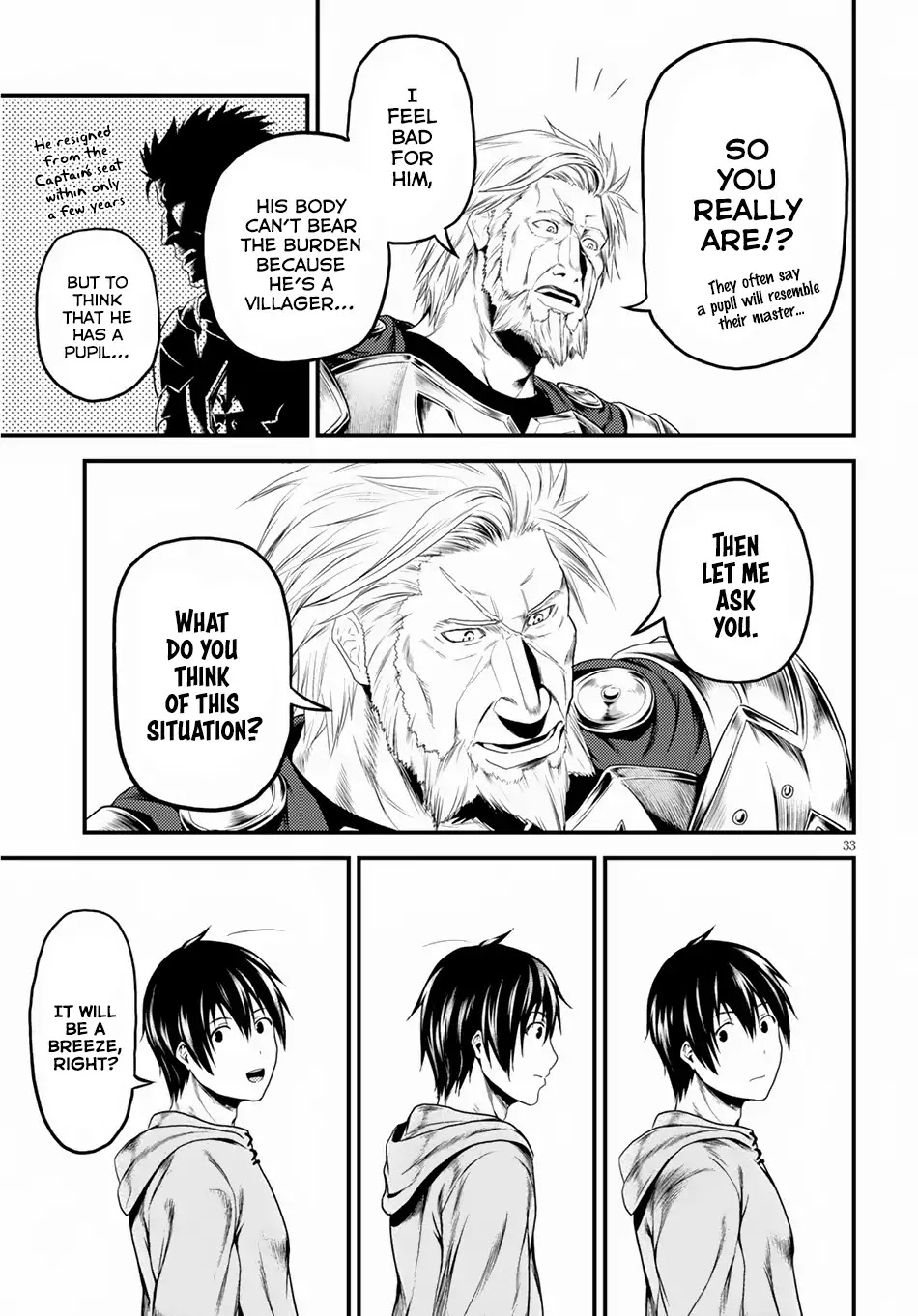 Murabito desu ga Nani ka? Chapter 27 page 33 - Chapter 27: Sachmimas Warfare 01: STRATEGY MEETING