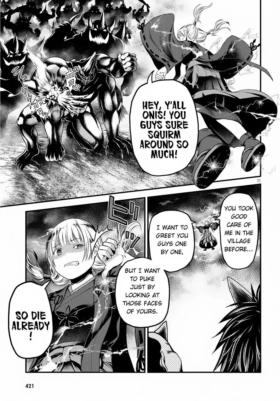 Murabito desu ga Nani ka? Chapter 29 page 22 - Chapter 29: Sachmimas Warfare 03: WEST GATE
