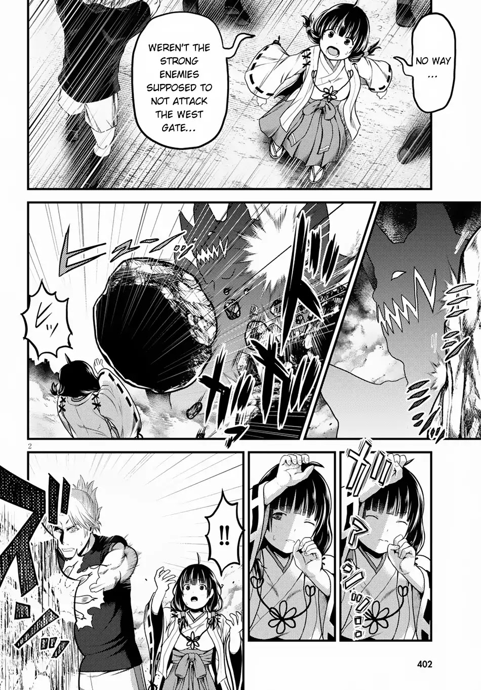 Murabito desu ga Nani ka? Chapter 29 page 3 - Chapter 29: Sachmimas Warfare 03: WEST GATE