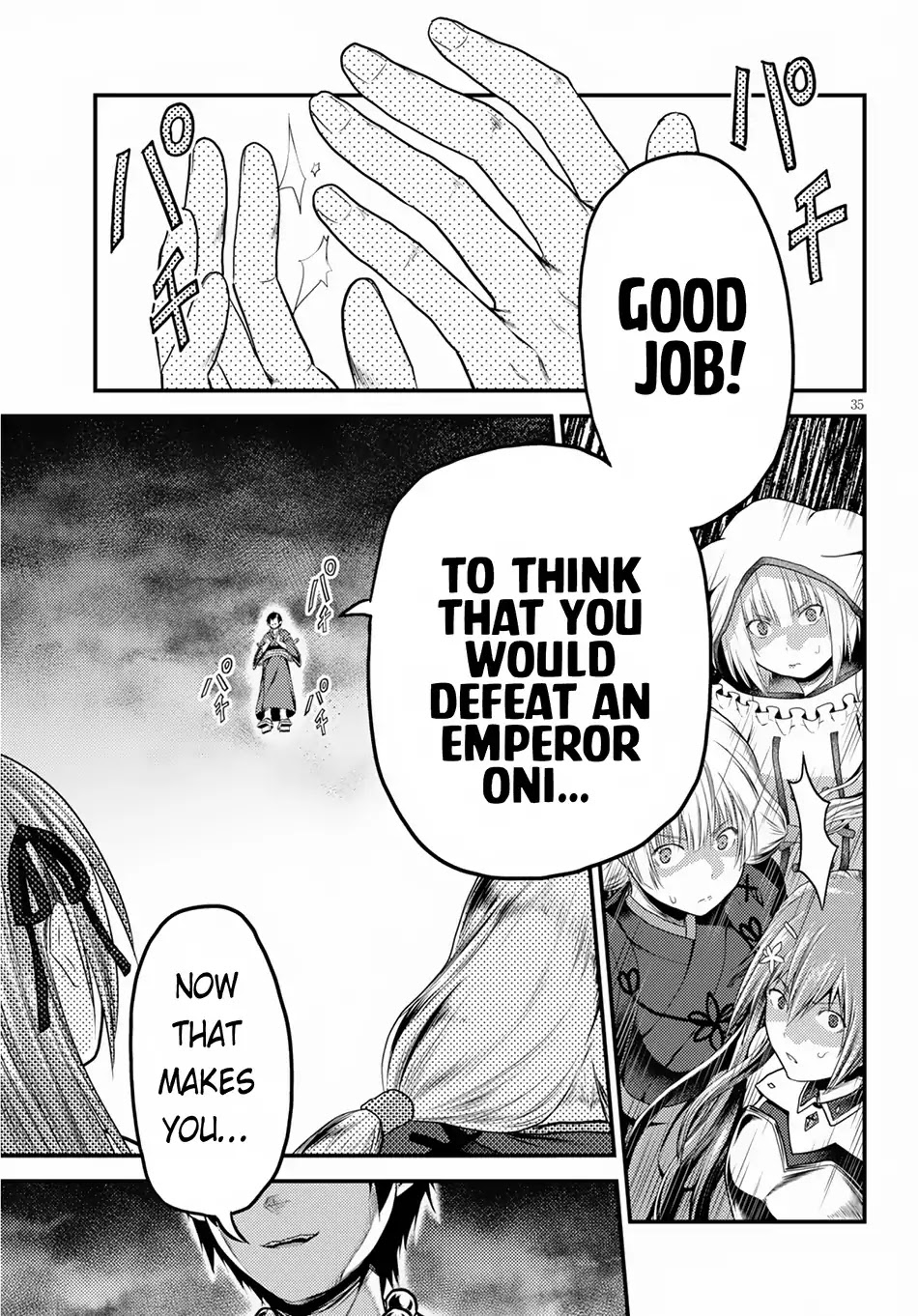 Murabito desu ga Nani ka? Chapter 29 page 36 - Chapter 29: Sachmimas Warfare 03: WEST GATE