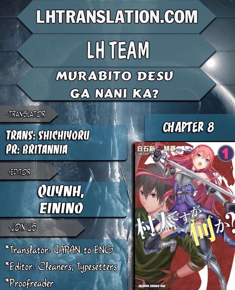 Murabito desu ga Nani ka? Chapter 8 page 1 - Chapter 8: Rite of Trials (2)