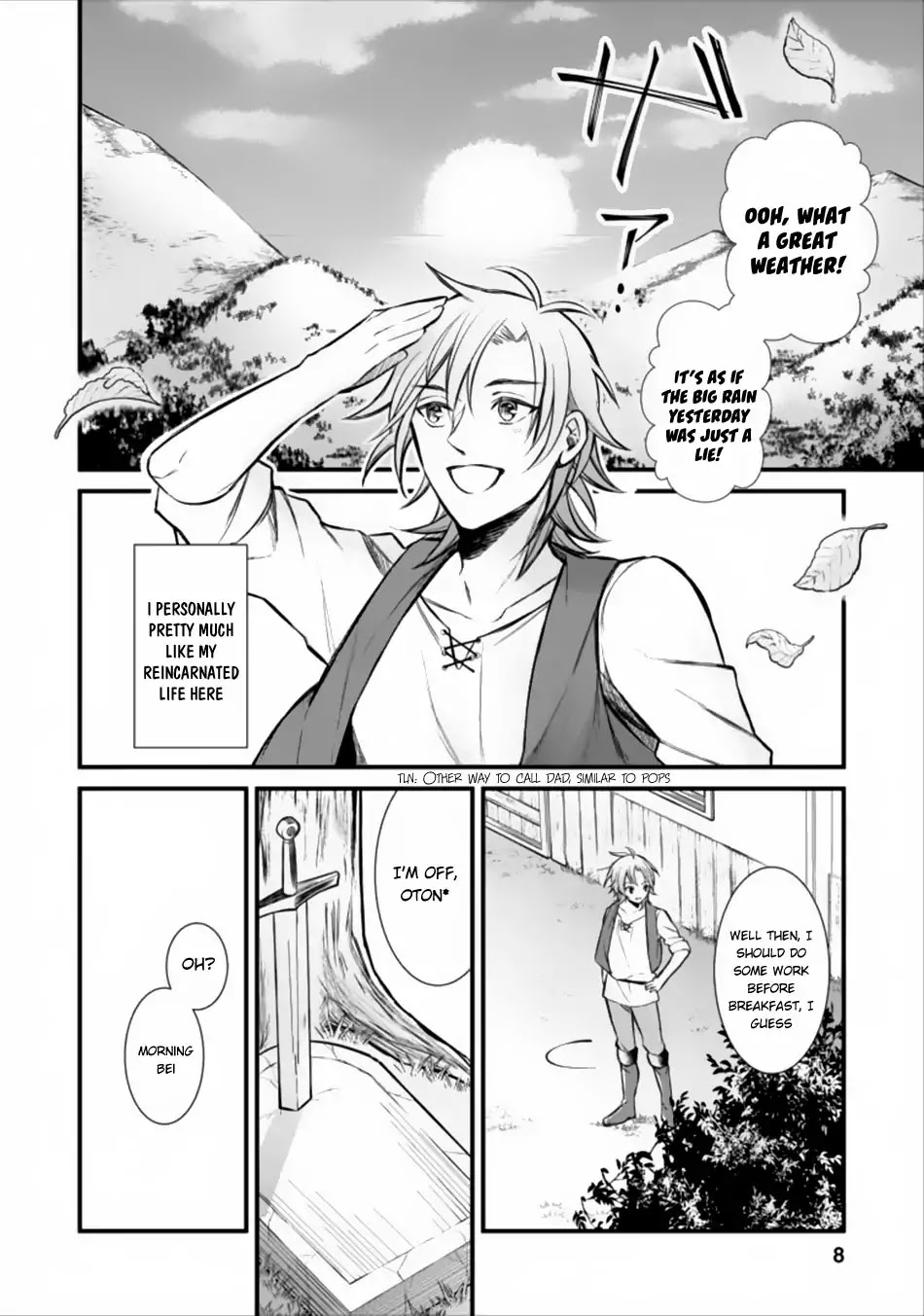 Murabito Tensei: Saikyou no Slow Life Chapter 1 page 6 - Chapter 1