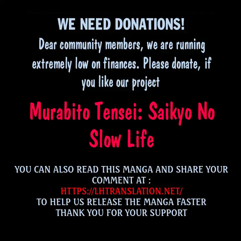 Murabito Tensei: Saikyou no Slow Life Chapter 17 page 32 - Chapter 17