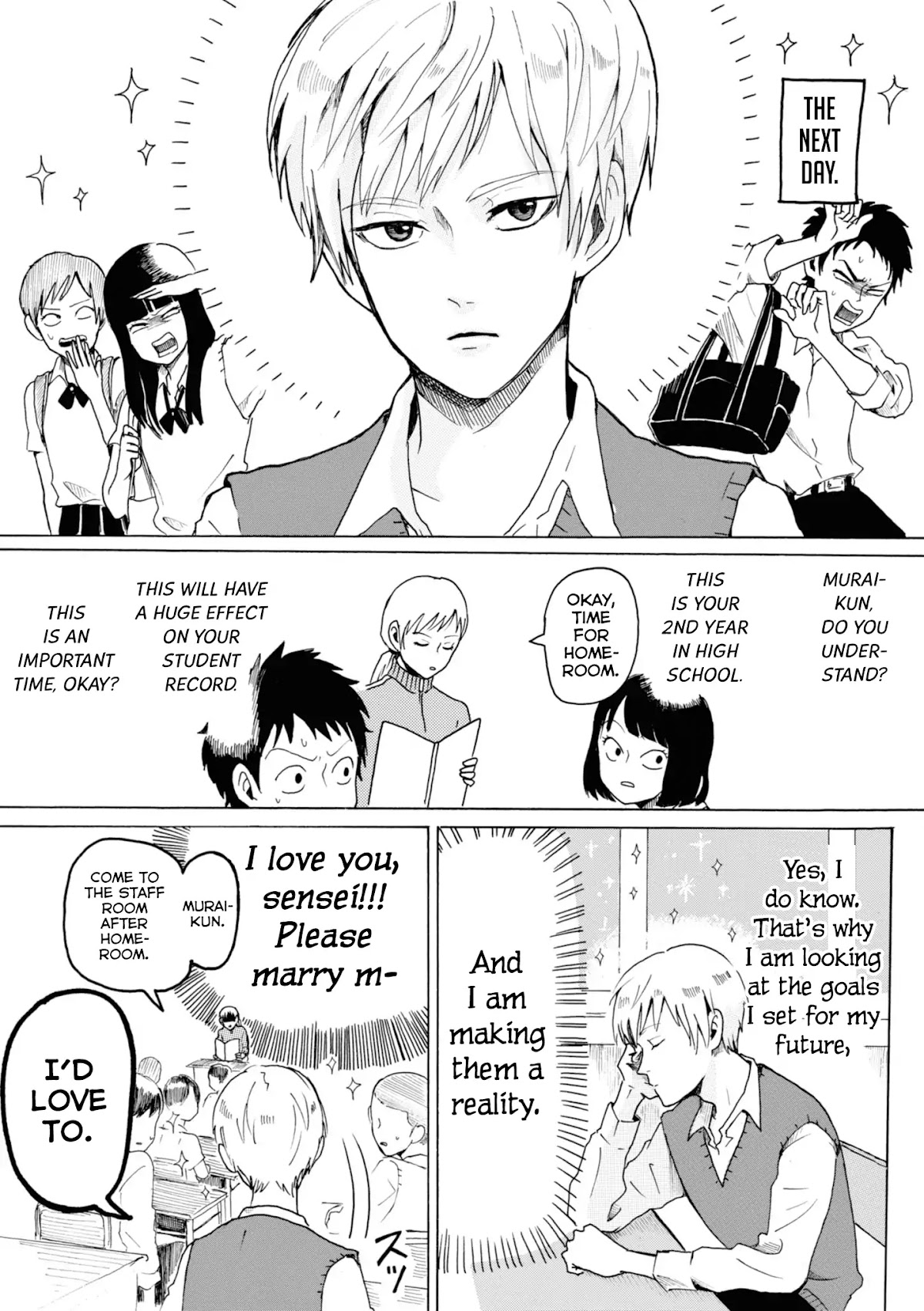 Murai's Love Chapter 1 page 8 - Chapter 1: Murai in LOVE