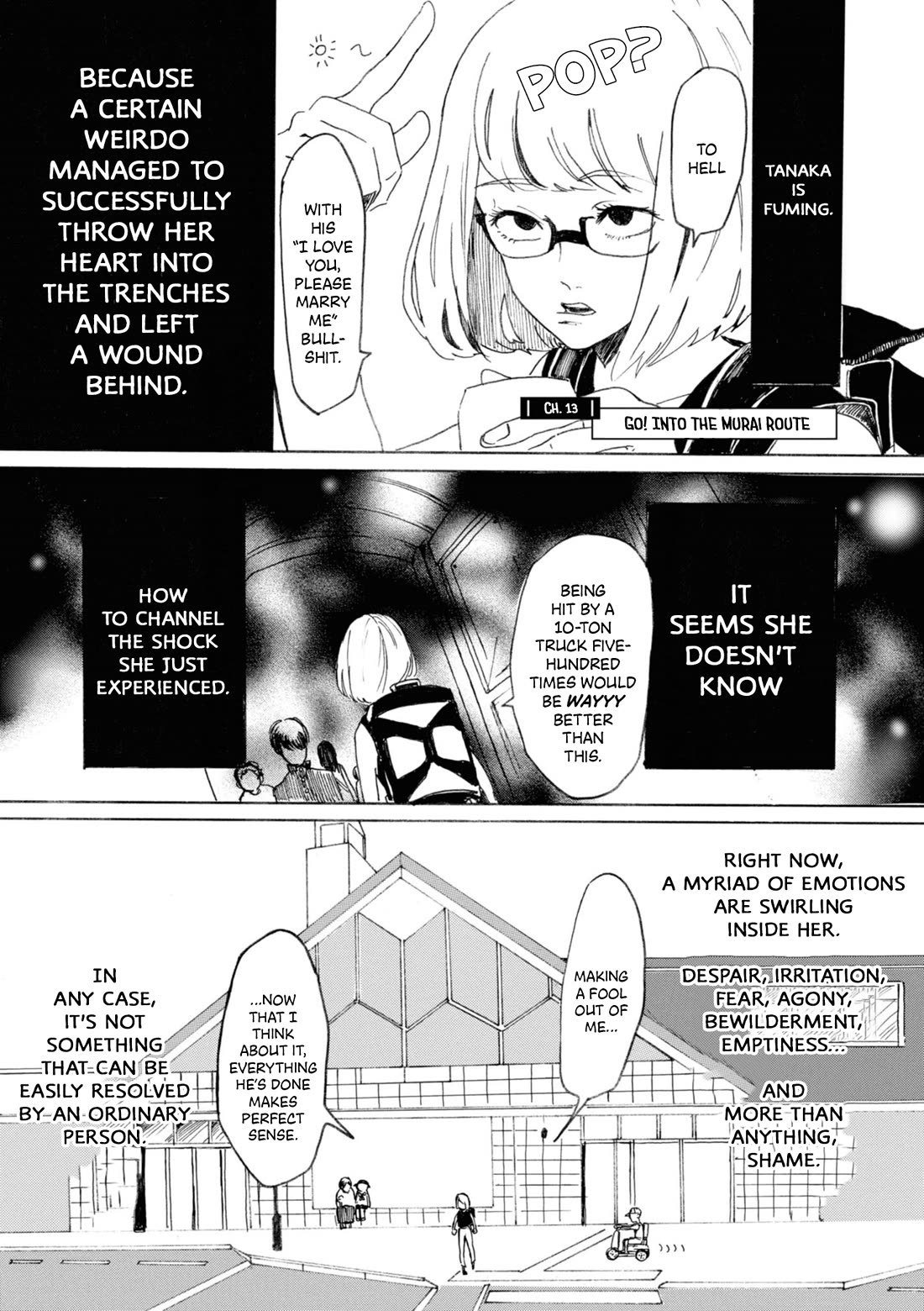Murai's Love Chapter 13 page 1 - Chapter 13: Go! Into the Murai Route
