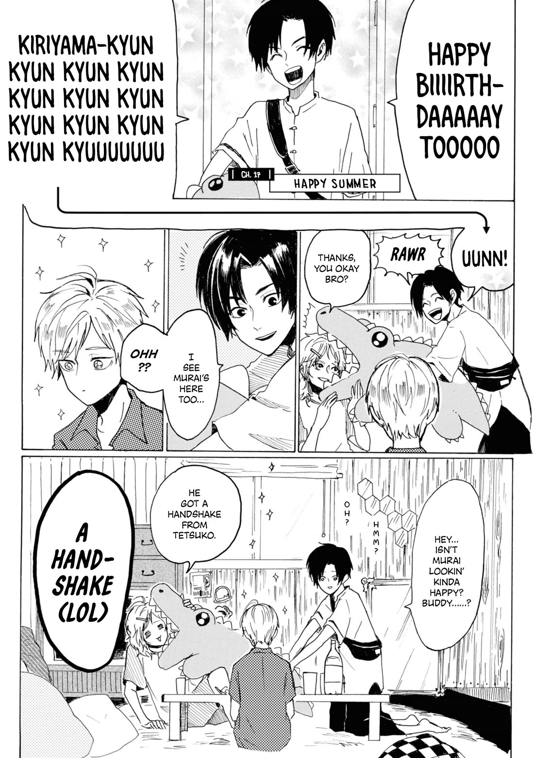 Murai's Love Chapter 17 page 1 - Chapter 17: Happy Summer