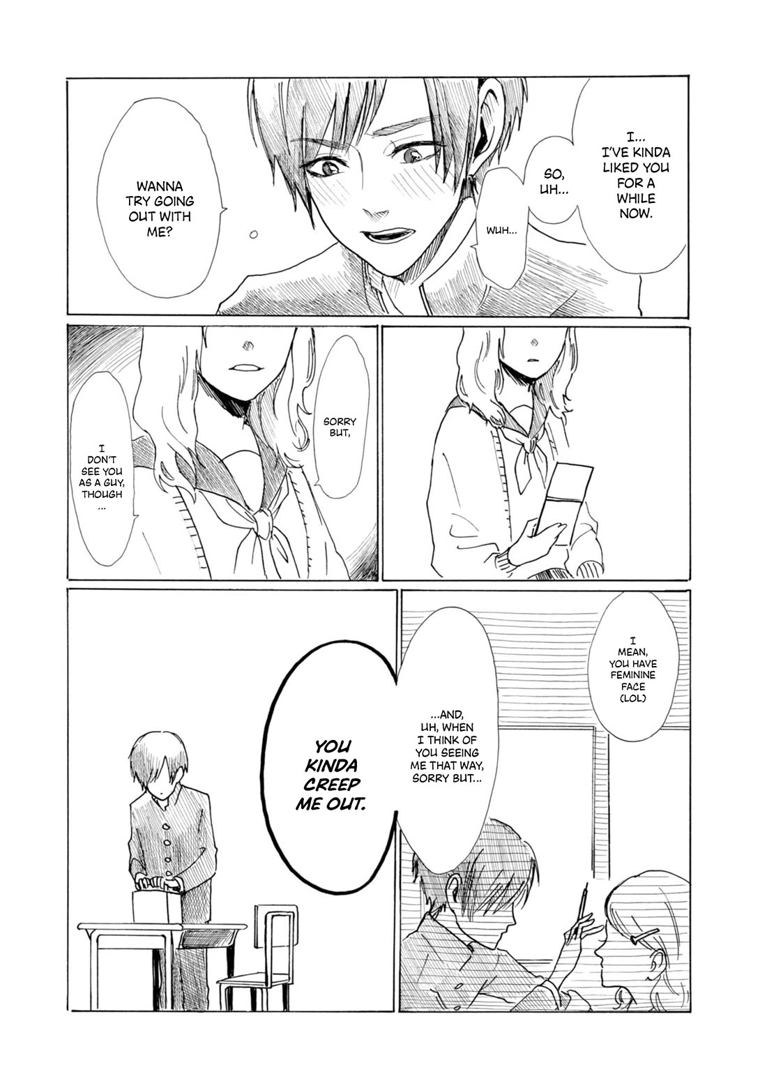 Murai's Love Chapter 21.5 page 3 - Chapter 21.5: Extras 1