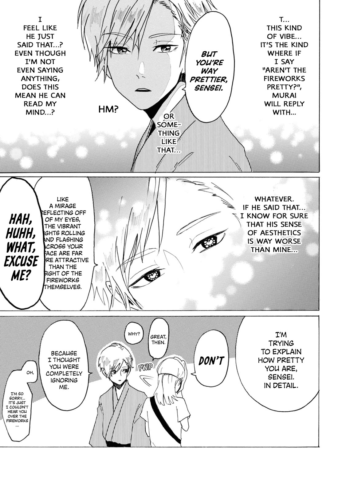 Murai's Love Chapter 24 page 3 - Chapter 24: Murai, Caught the Big Fish