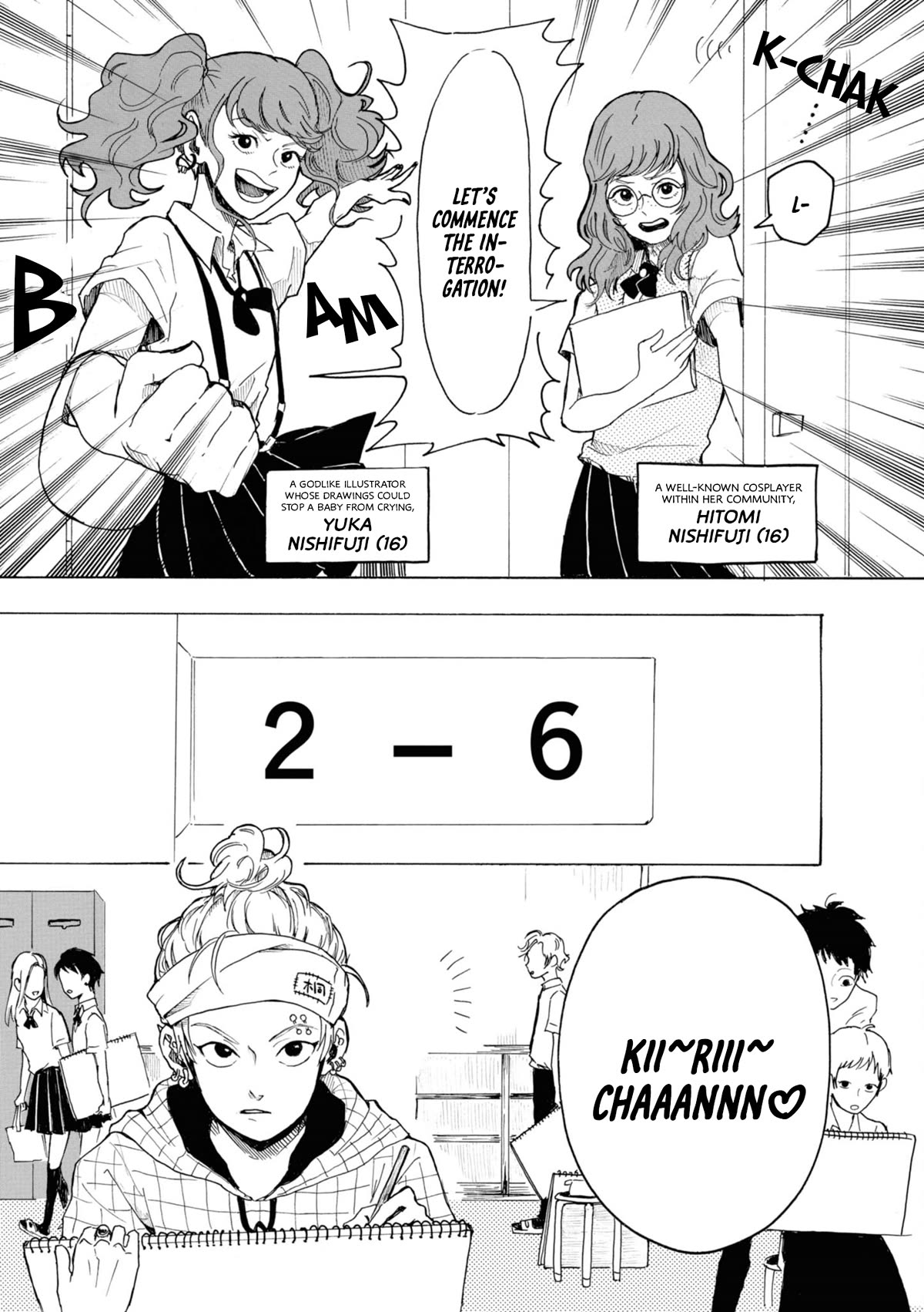 Murai's Love Chapter 7 page 3 - Chapter 7: Commence: Interrogation