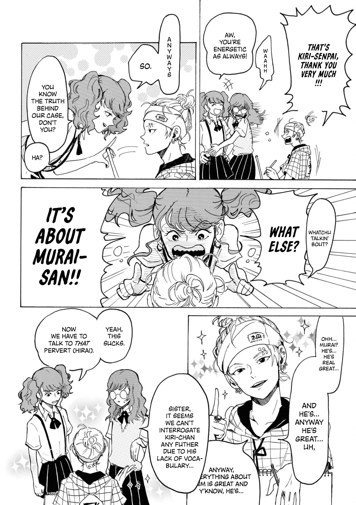 Murai's Love Chapter 7 page 4 - Chapter 7: Commence: Interrogation