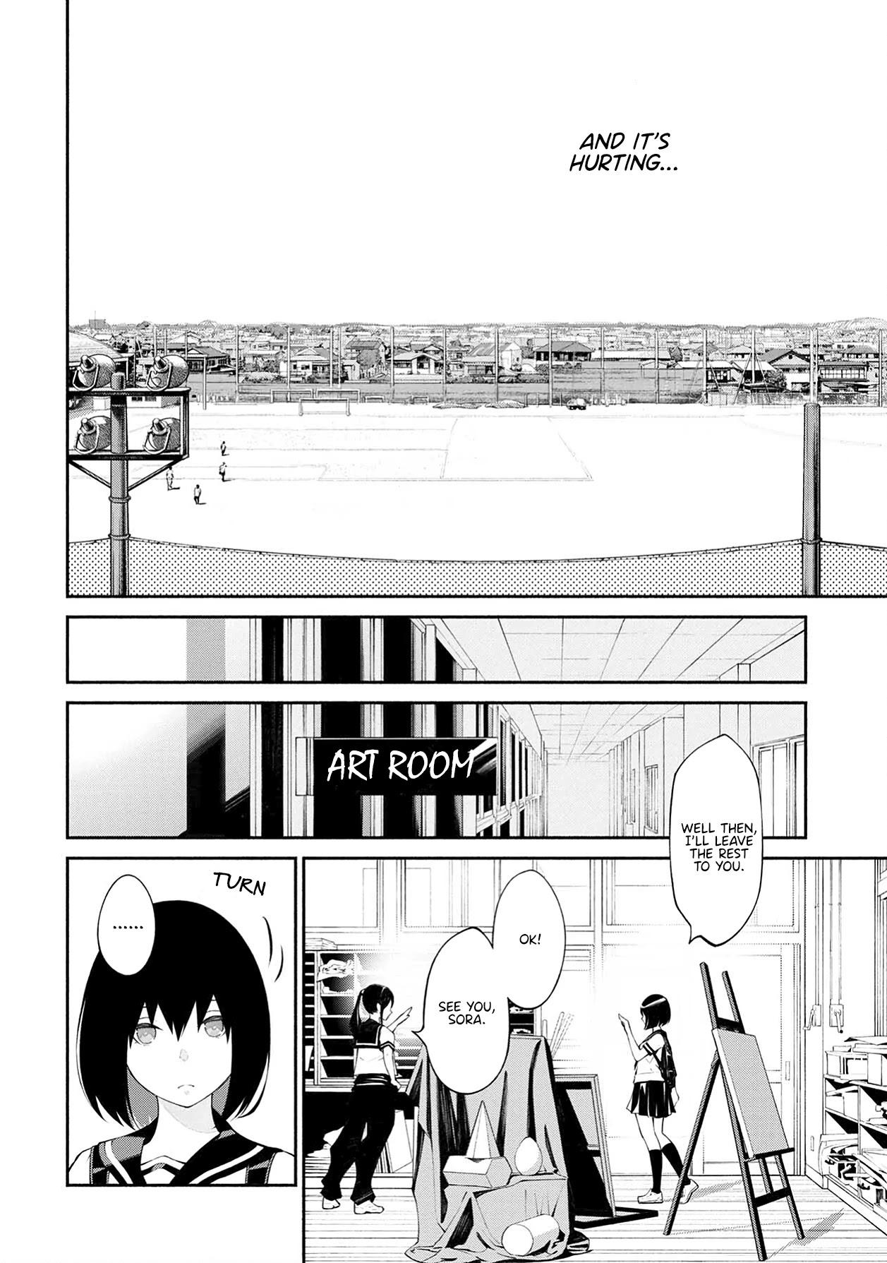 Murasaki Chapter 10 page 12 - Chapter 10: Something Is Hurting