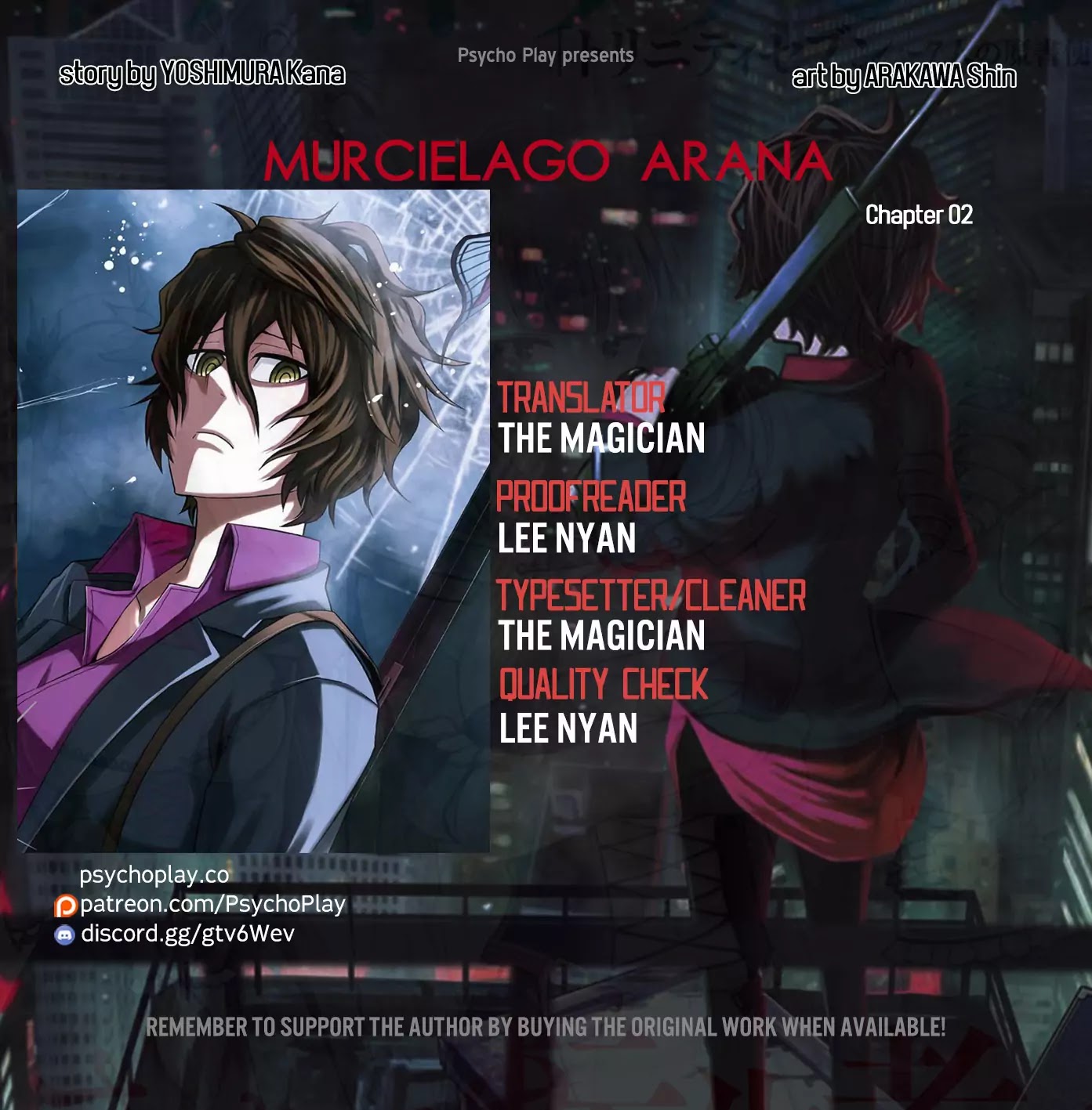 Murciélago ARAÑA Chapter 2 page 1 - Chapter 2: Chinese Mafia "Underworld"